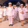 LINE ALBUM พิธีวางพานพุ่ม และจุดเทียนถวายพระพรช 240605 116